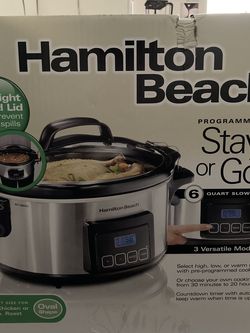 HAMILTON BEACH SLOW COOK 6QT