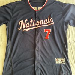 Washington Nationals Trea Turner Jerseys Size 48 ( l)