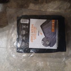 Xpose Multipurpose Heavy Duty Mesh Tarp  8 × 10