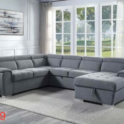 Sectional Sleeper With Storage 