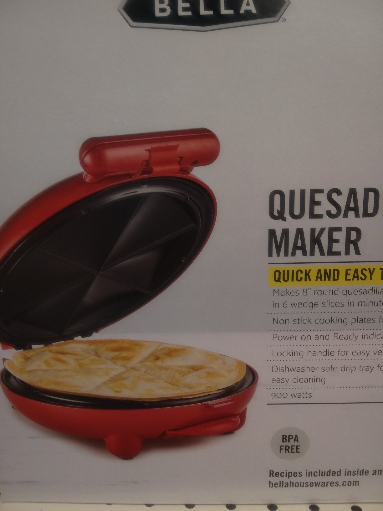 New! Quesadilla Maker