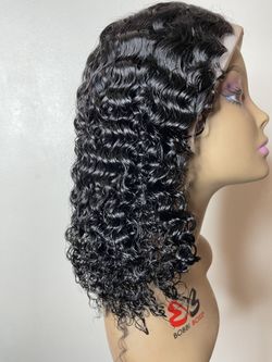 Water Wave Lace Front Human Hair T Part 13/1