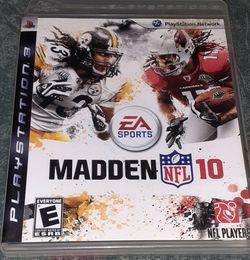PS3 game Madden 10