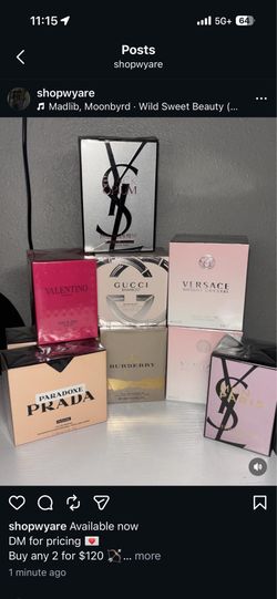Perfumes & Colognes - New