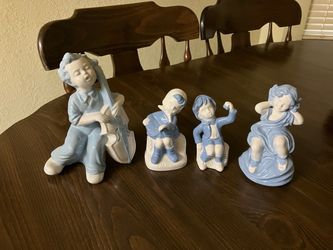Blue Figurines for Home