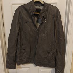 Men's Size Large Leather Jacket 