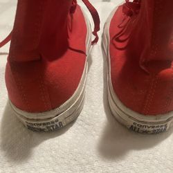 Red Converse 