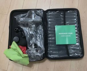 Professional Deep Tissue Percussion Massage Gun Kit