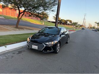 2017 Hyundai ELANTRA Limited 2.4 black