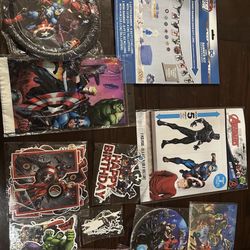 Avengers birthday party supplies