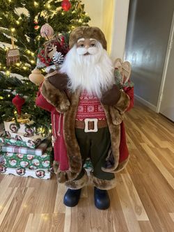 3 Foot Santa Claus decoration