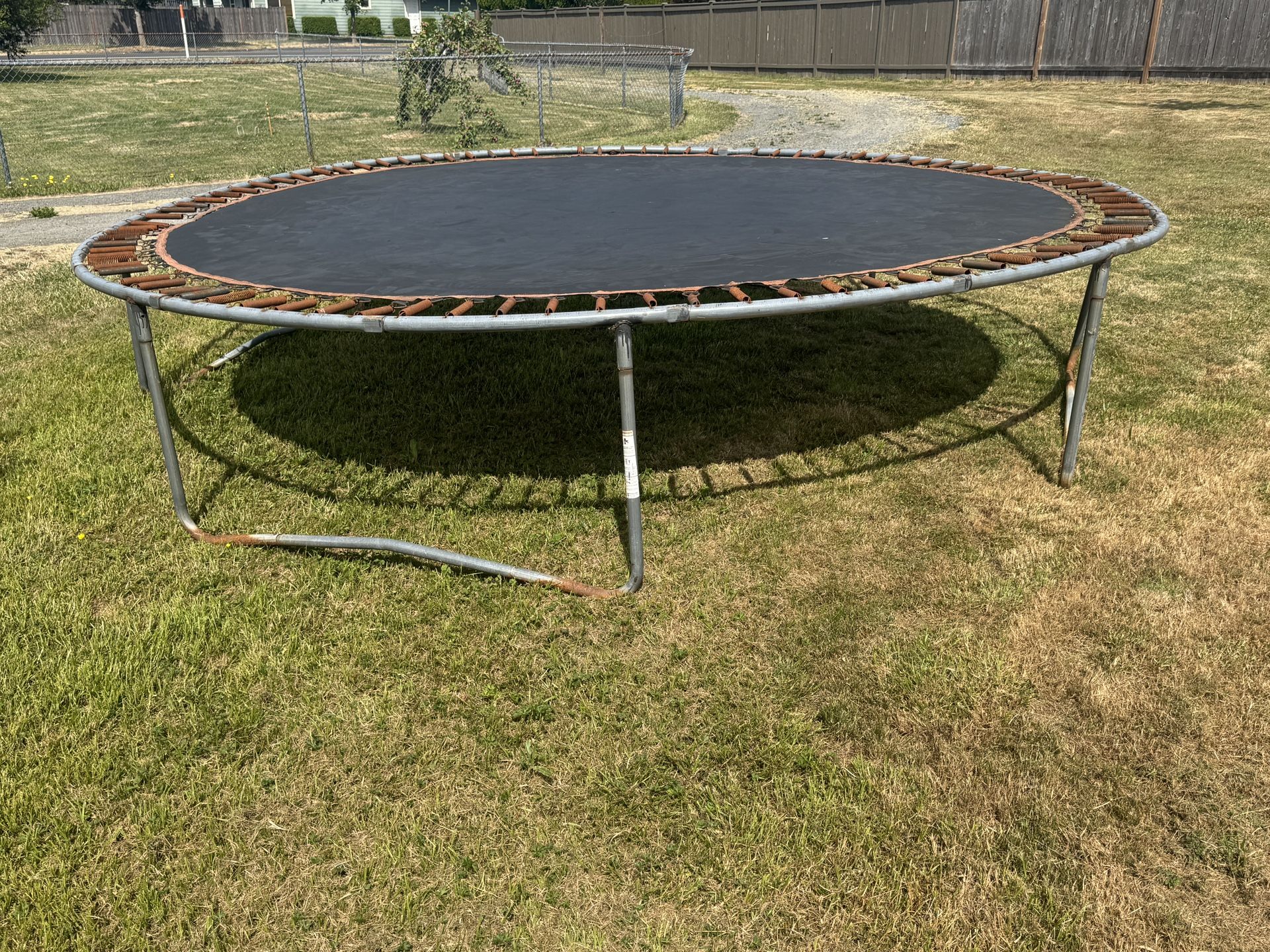 Free Rusty Old Trampoline
