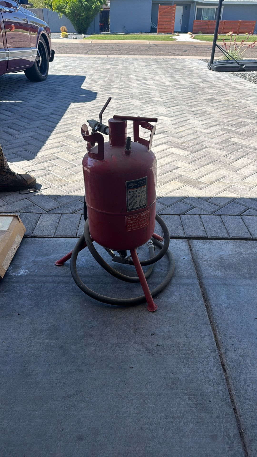 20 Lb Sand Blaster Pod