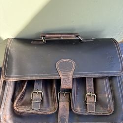 Briefcase - All Leather.  BRAND NEW