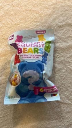 Mystery Squishy Bear toy squeeze sensory toy surprise bag