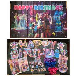 Kpop Demon Hunters Balloons Kpop Demon Hunters Decorations