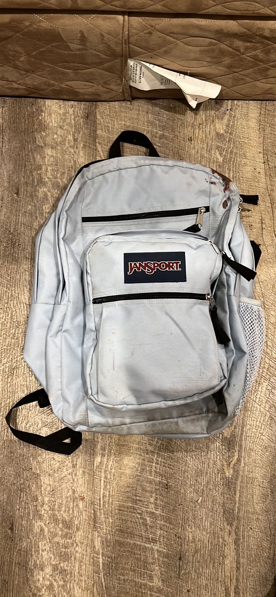 Blue Jansport Backpack