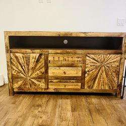 Buffet Table Or Console Heavy Pure Wood