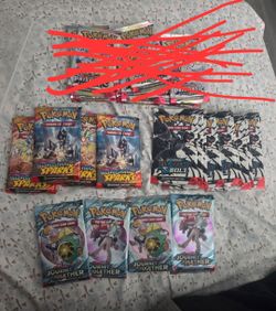 Pokemon Booster singles