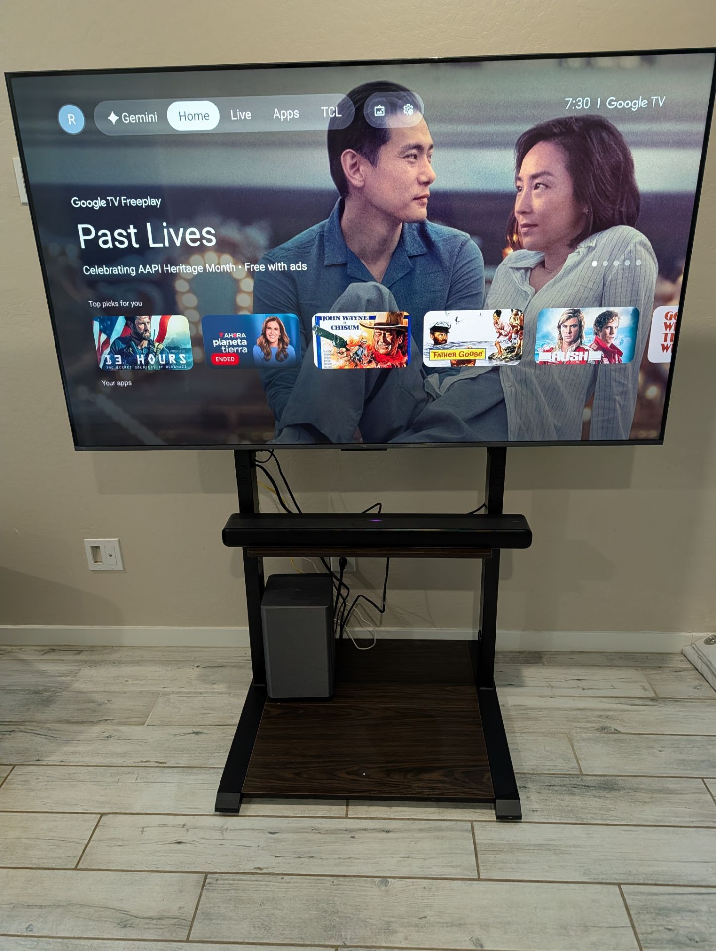 TCL 65" QM6K 144 Hz Full Setup 4k 144hz
