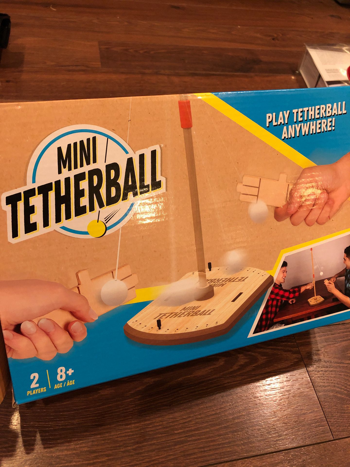 New mini tetherball game - wooden toy- drinking game - party game - kids