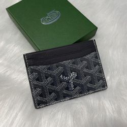 Goyard Saint Sulpice Card Holder Grey 