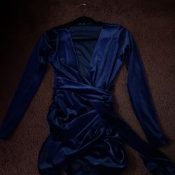 Blue Mini Dress
