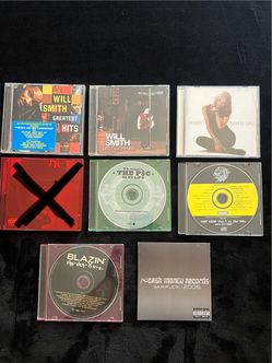 7 CD Hip Hop & RnB Lot - Will Smith, JLO, T.I, + Compilation / Mix CDs