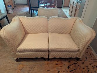 Vintage three piece couch