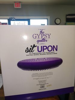 Quilting sitter Seat Pad