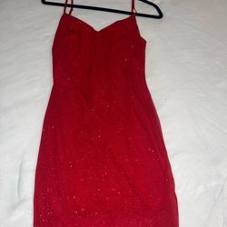 Red dress