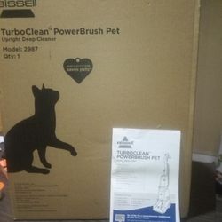 Bissell TurboClean Power Brush Pet Upright Deep Cleaner 