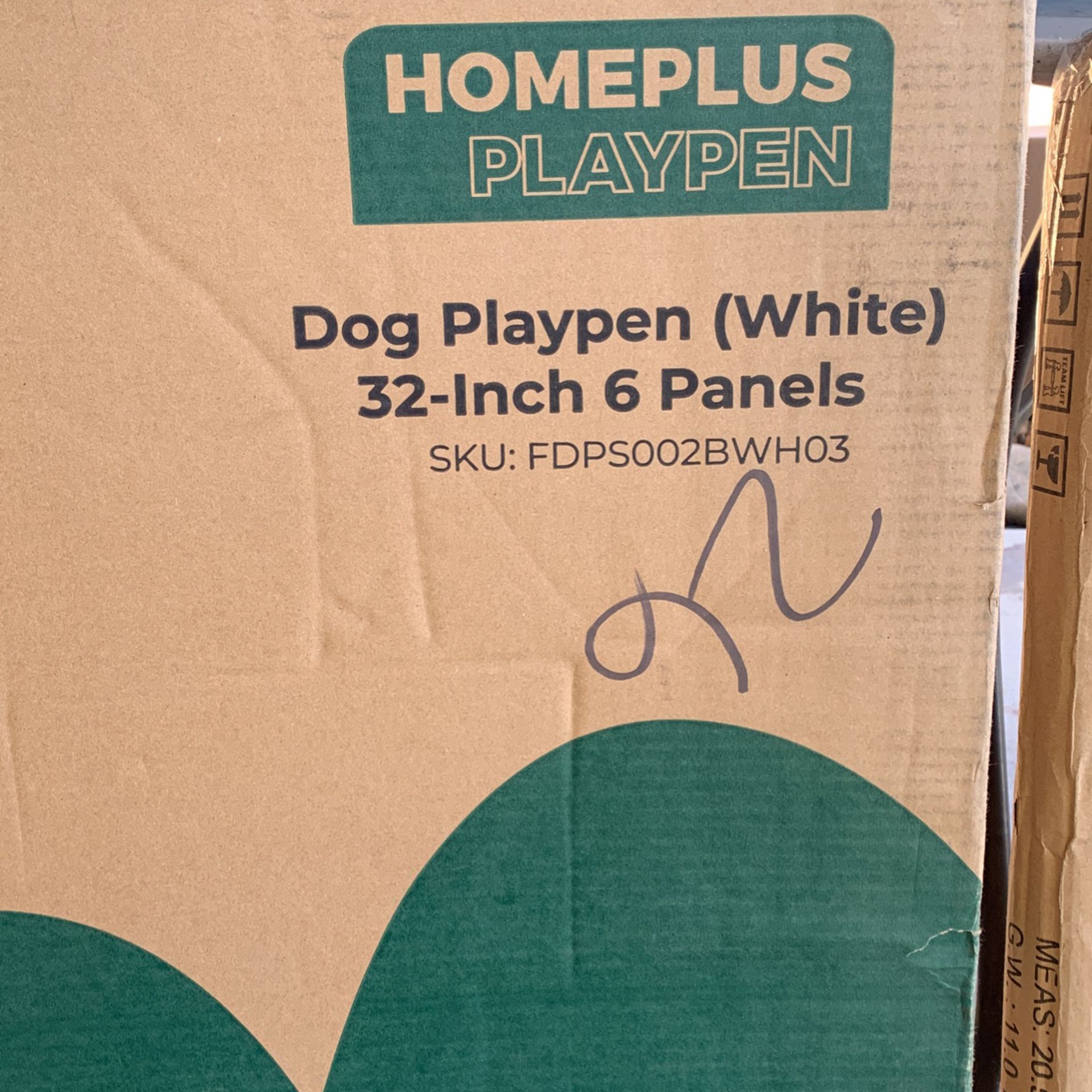 Dog Playpen 32-inch 6panels