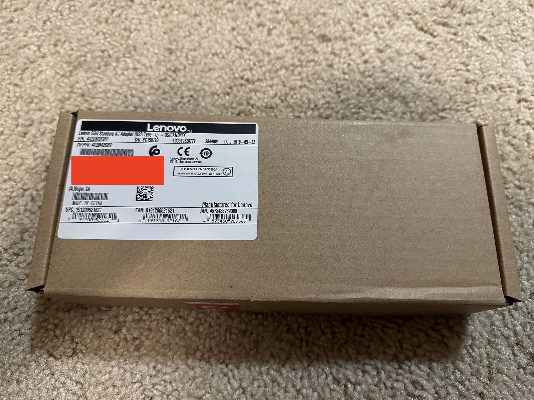 ★★ Lenovo 65W USB-C AC Power Adapter (Brand New) ★★