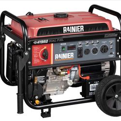 Ranier R12000DF Dual Fuel Portable Generator With Electric Start