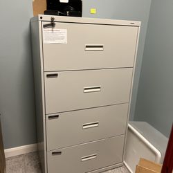 Locking Lateral File Cabinet 