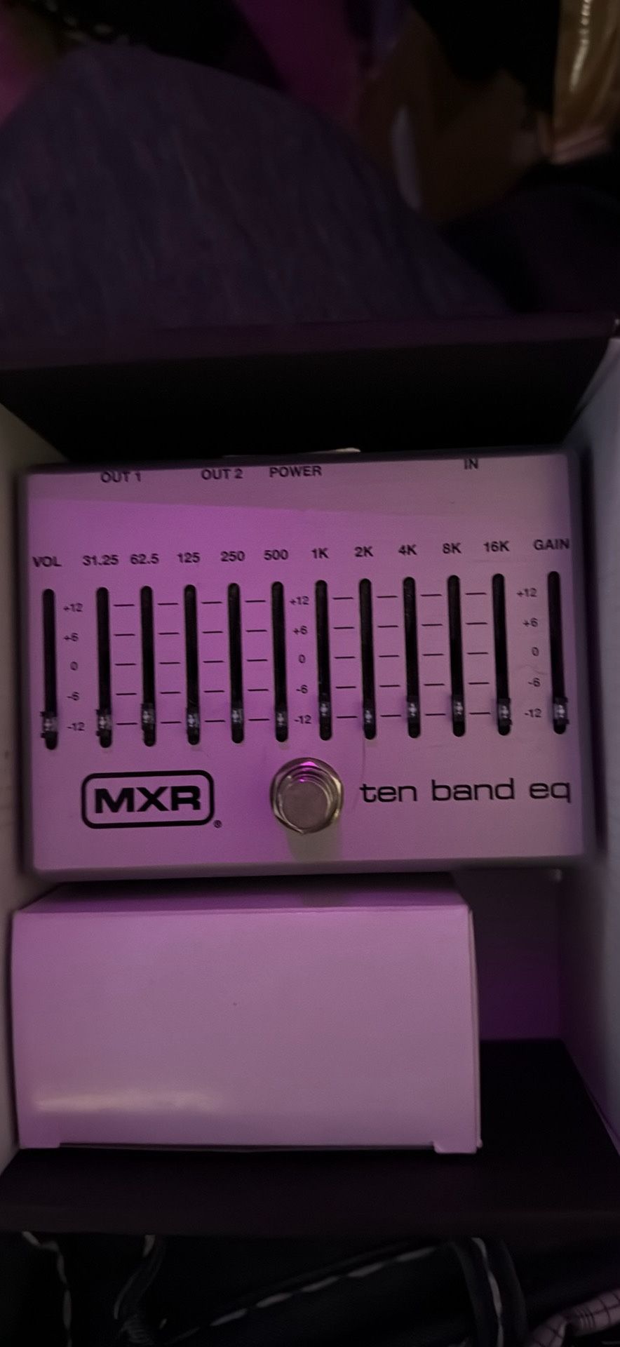 MXR 10 Band Eq Pedal