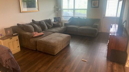 Couch, Loveseat, Ottoman