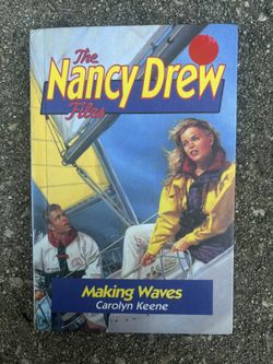 Making Waves The Nancy Drew Files Hard Cover Vintage Book