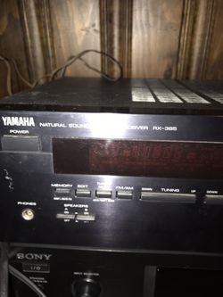 Yamaha receiver rx385 $55