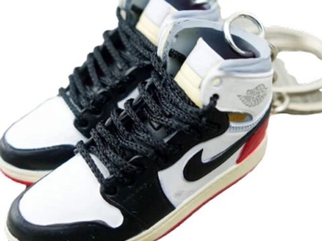 Jordan 1 Union LA 3D Mini Sneaker Keychain