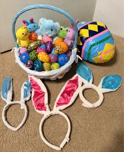 Easter Basket & items
