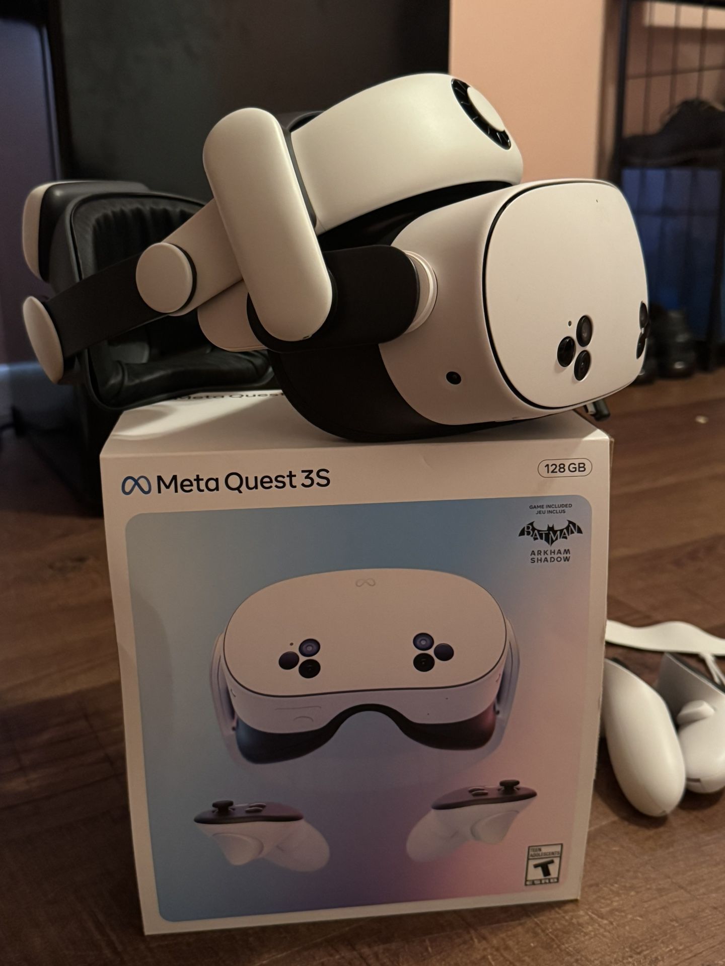 Oculus Quest 3s 128gb + BOBOVR Pro Battery Strap