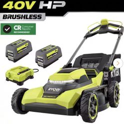 40V HP Brushless 21 in. Cordless Battery Walk Behind Self-Propelled Lawn Mower with (2) 6.0 Ah Batteries and Charger