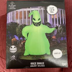 Oogie Boogie Airblown Inflatable The Nightmare Before Christmas Disney Yard Lawn