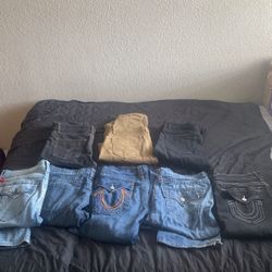 True Religion And Levi 501 Jeans For Sale