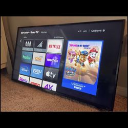 Sharp 43” 4K Roku Smart TV