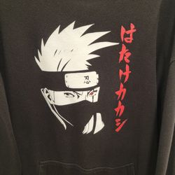 Anime Naruto Kakashi Size Large Hoodie