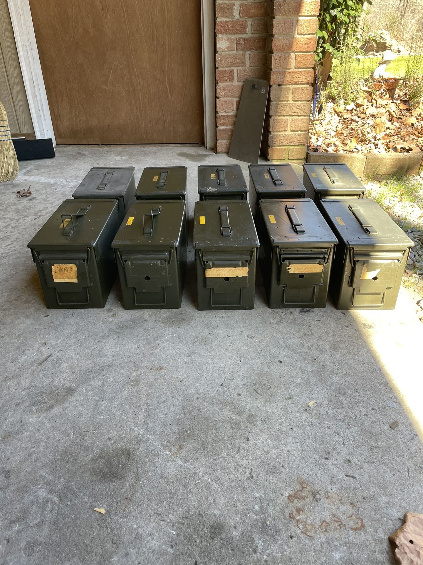 Metal Ammunition Boxes