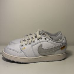 Union Jordan 1 Low Ajko White Canvas Size 5 New